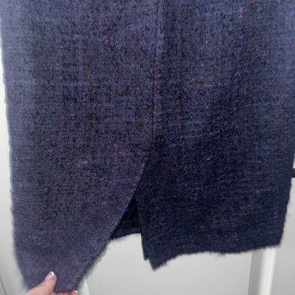 Talbots Purple Women’s Wool Skirt Size 4 - Picture 5 of 8